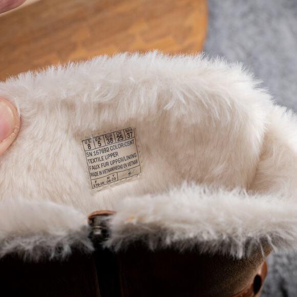 Skechers Women's Keepsake Wedge Suede Mid-Calf Winter Boots size 8 - Picture 5 of 6